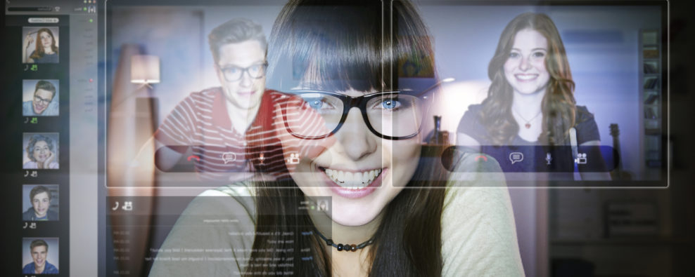 People in Video Conference